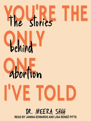 cover image of You're the Only One I've Told