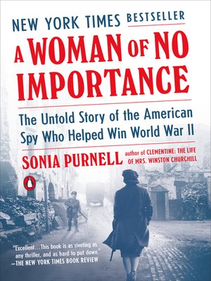 cover image of A Woman of No Importance